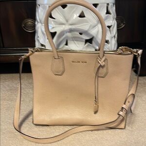 Michael Kors Tan Leather Tote Bag